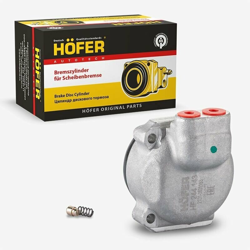 HOFER HF 244 143 Цилиндр суппорта ВАЗ 2101 внутренний левый Hofer