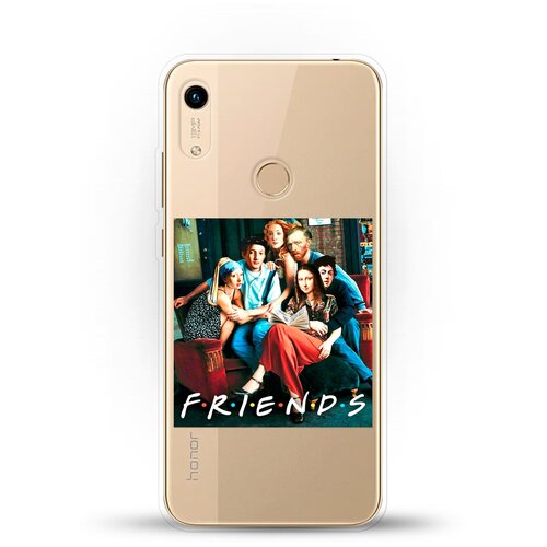 фото Силиконовый чехол друзья на honor 8a andy & paul