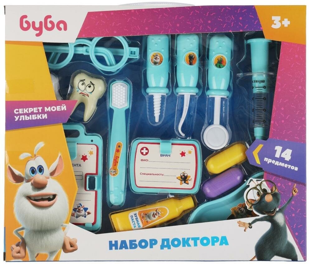 Набор доктора Играем вместе Буба, 14 предметов (2103U332-R)