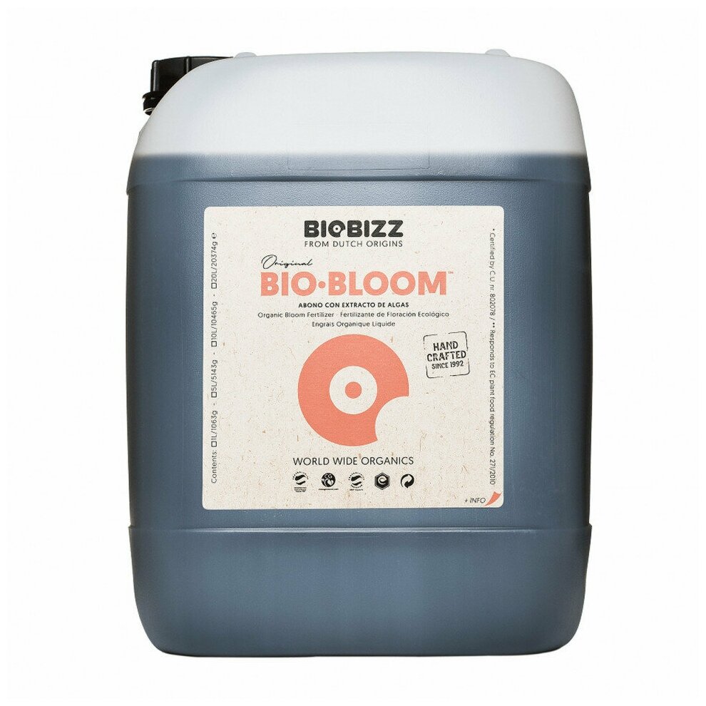 Удобрение Bio-Bloom BioBizz 10 л - фотография № 1