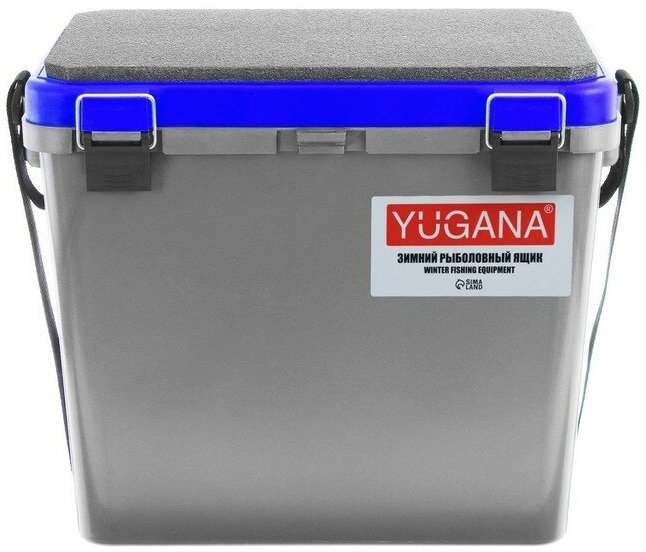 YUGANA Ящик зимний YUGANA односекционный, цвет серо-синий