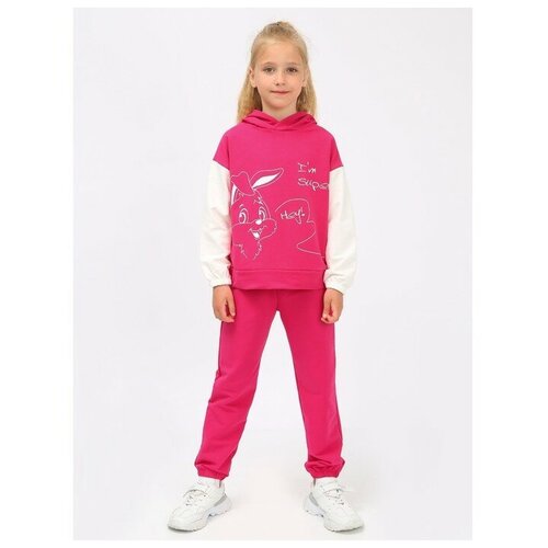 Комплект одежды Ivashka, брюки, размер 104, розовый