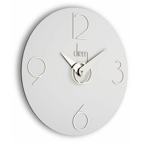 фото Дизайнерские настенные часы. бренд incantesimo design. модель diem. цвет: белый