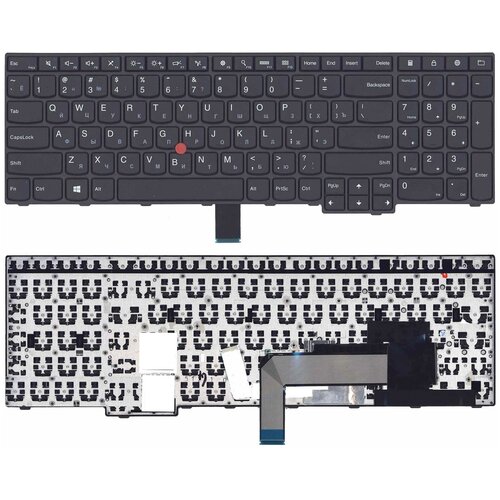 Клавиатура для ноутбука Lenovo Thinkpad Edge E550 E550C E555 E560 E565 черная 2784₽