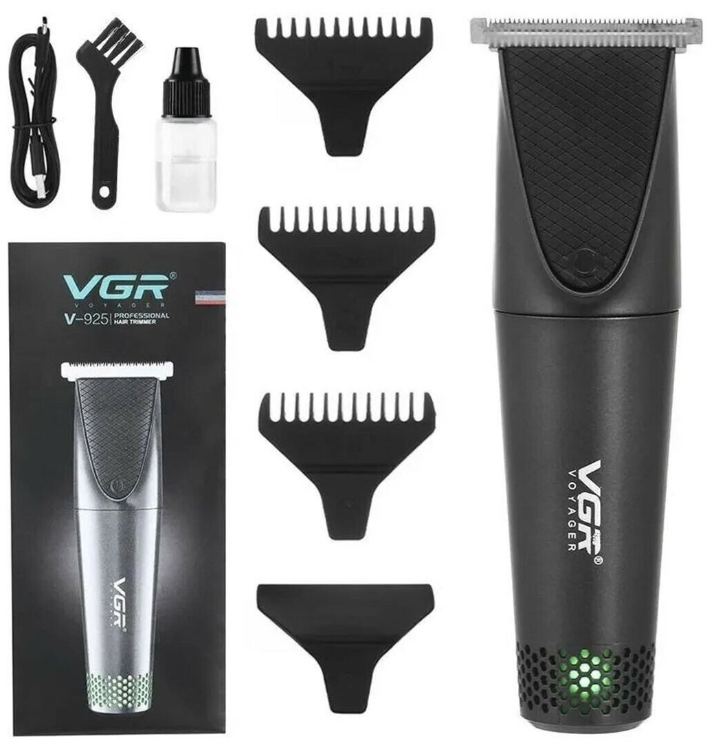 Машинка для стрижки волос, бороды и усов VGR V-925 / Триммер электрический