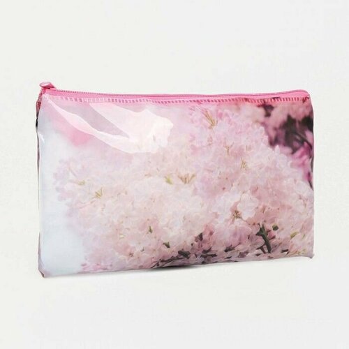 фото Косметичка 12х12, розовый нет бренда