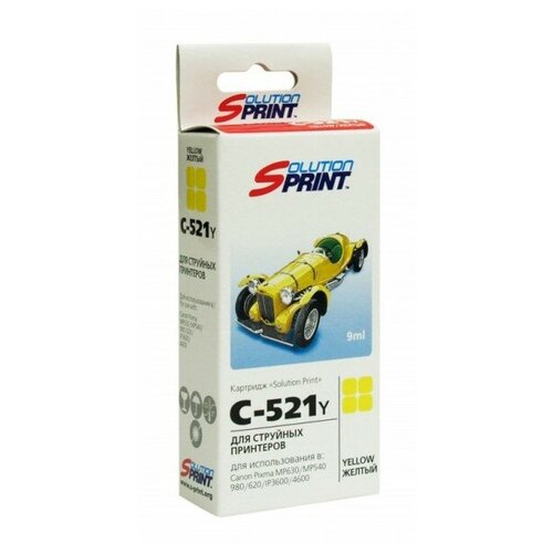 Картридж Sprint SP-C-521iY картридж sprint sp c 729bk