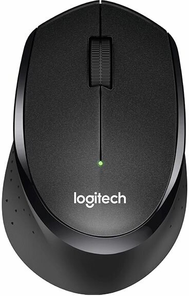 Мышь беспроводная Logitech LogitechB330 Silent Plus черный