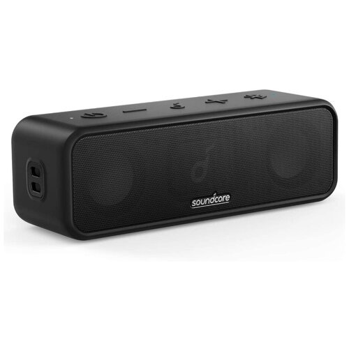 Портативная колонка Anker Soundcore 3 Portable Waterproof Speaker Black (A3117011) портативная колонка soundcore select pro