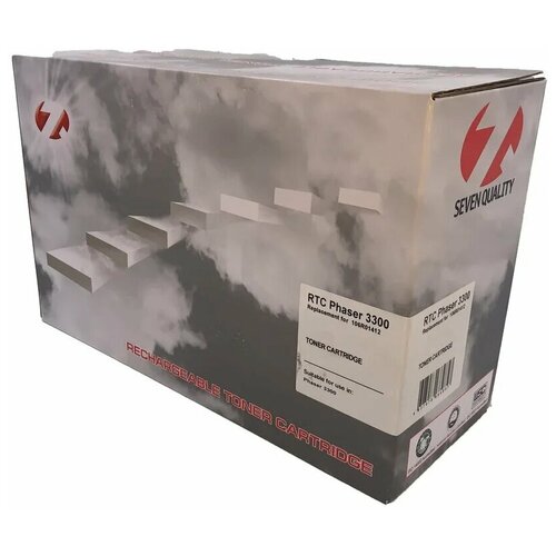 Тонер-картридж XEROX PHASER 3300 106R01412 (8K) 7Q тонер картридж 7q seven quality mlt d104s черный для лазерного принтера совместимый