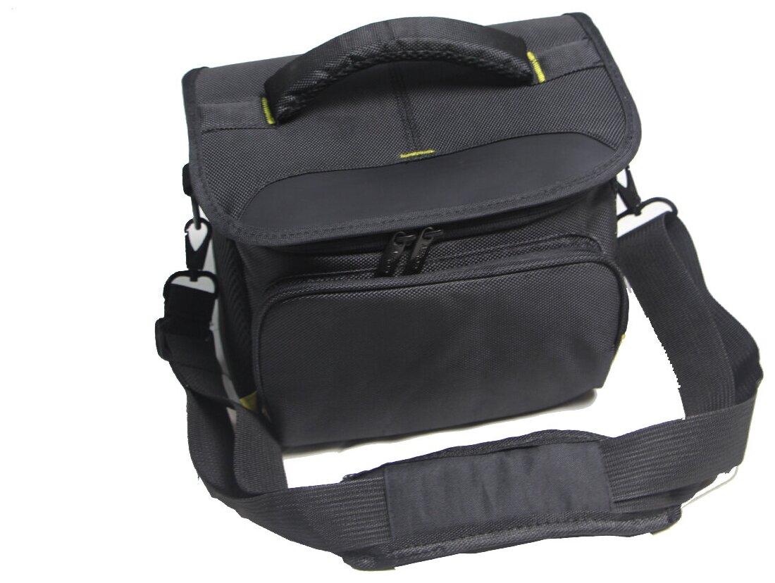 Чехол-сумка для MyPads TC-1230 фотоаппарата Nikon D5300 из качественной износостойкой влагозащитной ткани черный