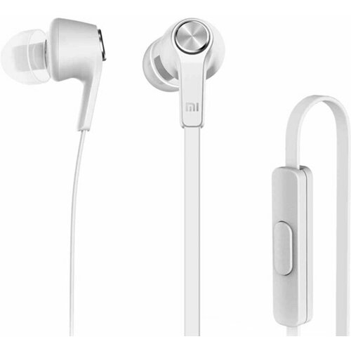 Наушники гарнитура Xiaomi HSEJ02JY Basic Piston Stereo In-Ear с микрофоном и регулятором громкости для смартфонов Silver 149000₽