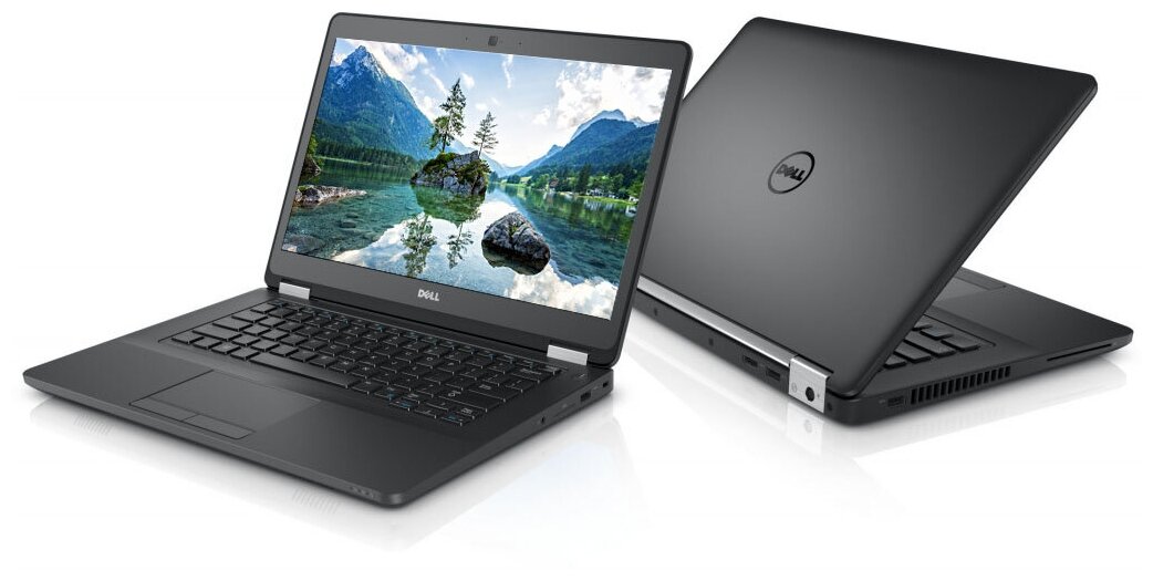 Ноутбук Dell Latitude E5470, Core i5-6200U, Память 8 ГБ, Диск 240 Гб SSD, Intel HD , Экран 14"