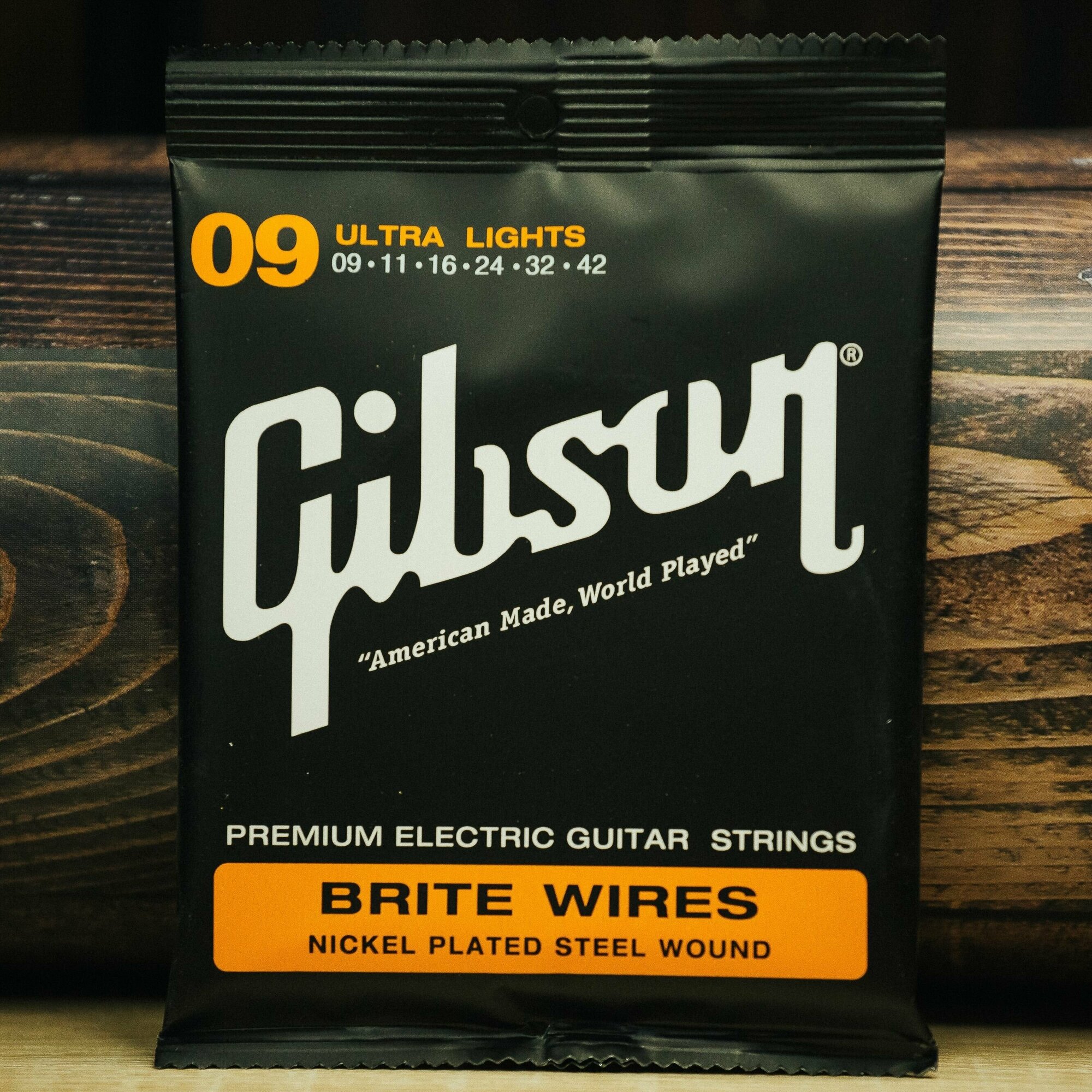 Струны GIBSON seg-700ul BRITE WIRES, 9-42 для электрогитары