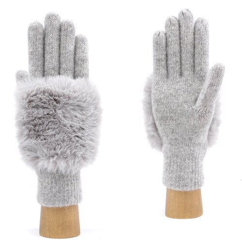 фото Перчатки fabretti, демисезон/зима, размер 7, серый