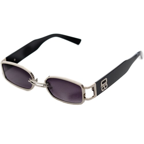 фото Солнцезащитные очки , узкие, с защитой от уф, для женщин, черный in touch