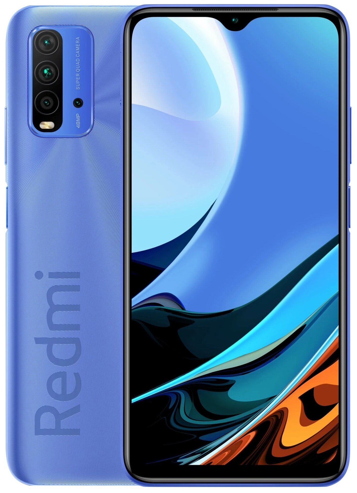 Смартфон Xiaomi Redmi 9T 4/128 ГБ Global, Dual nano SIM, синие сумерки