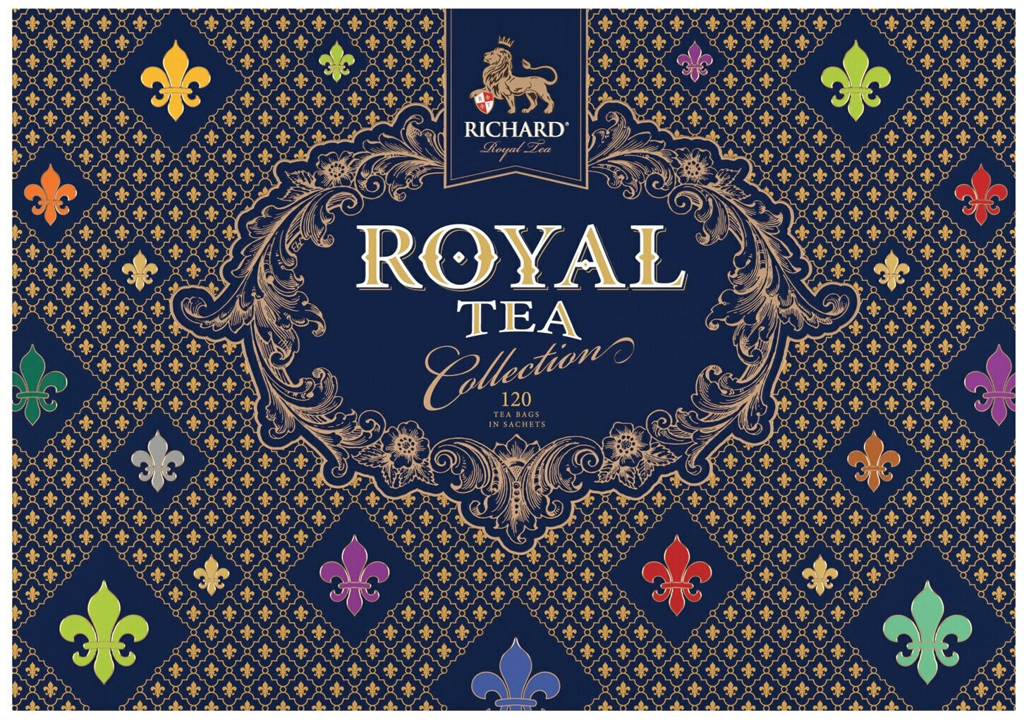 Чай RICHARD "Royal Tea Collection" подарочный набор 15 вкусов, 120 пакетиков по 1,9 г - фотография № 3