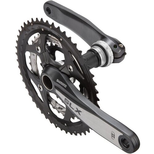 Система шатунов SHIMANO SLX FC-M660 (48/36/26T) 175мм (черно-серебристый) 580094