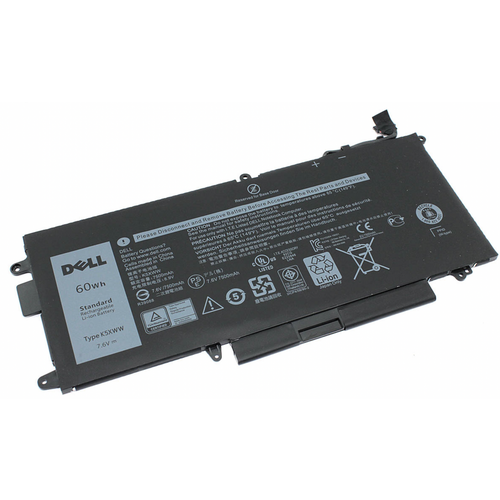 Аккумулятор для Dell Latitude 5289 (71TG4) аккумулятор для ноутбука dell k5xww latitude 5289 7390