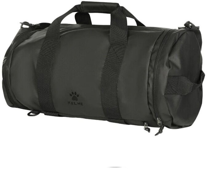 Сумка спортивная многофункциональная KELME Travel bag L, 8101BB5001-000, полиэстер, черный - фотография № 2