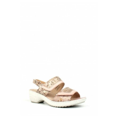 фото Босоножки caprice, размер 38,5 ru, розовый