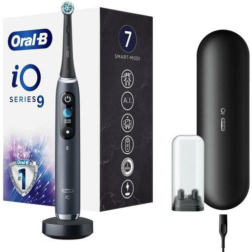 Электрическая зубная щетка Oral-B iO Series 9s Черный оникс 34590₽
