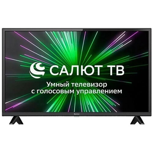 Телевизор BQ 32S06B, 32, 1366x768, DVB-T2/C, HDMI 2, USB 3, Smart TV, черный телевизор 32 blackton 32s01b hd 1366x768 smart tv черный