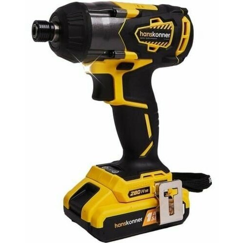 Аккумуляторный шуруповерт Hanskonner HCD18280H электроинструмент подарок на день рождения любимому мужчине папе дедушке парню 1965000₽