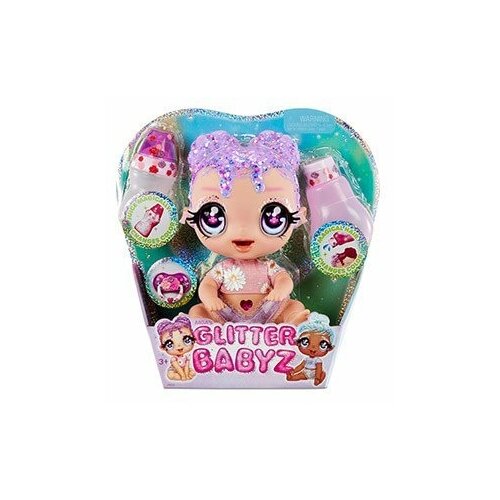 Glitter Babyz Lila Wildboom - Пупс Глиттер Бабис Лила Вайлдбум, 574866