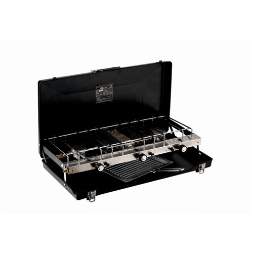 фото Газовая плитка туристическая hix двухкомфорочная