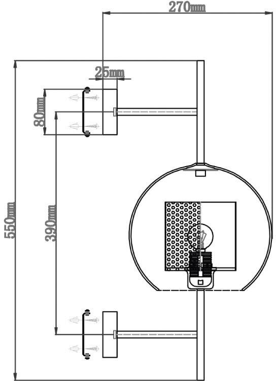 Бра Vele Luce CORO VL5524W41 - фото №3