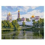 Картина по номерам Paintboy VA-1527 Новодевичий монастырь 40х50см - изображение