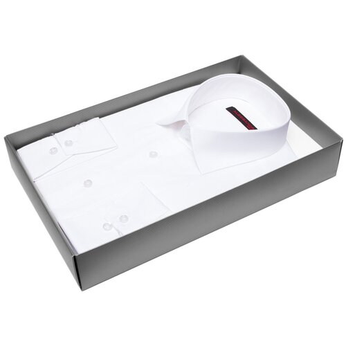 Рубашка Alessandro Milano Limited Edition 2075-26 цвет белый размер 52 RU / XL (43-44 cm.)