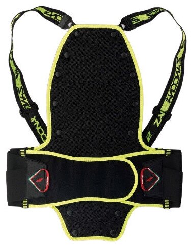 Защита спины Zandona Spine EVC x 8 high visibility BLACK (M, Black)