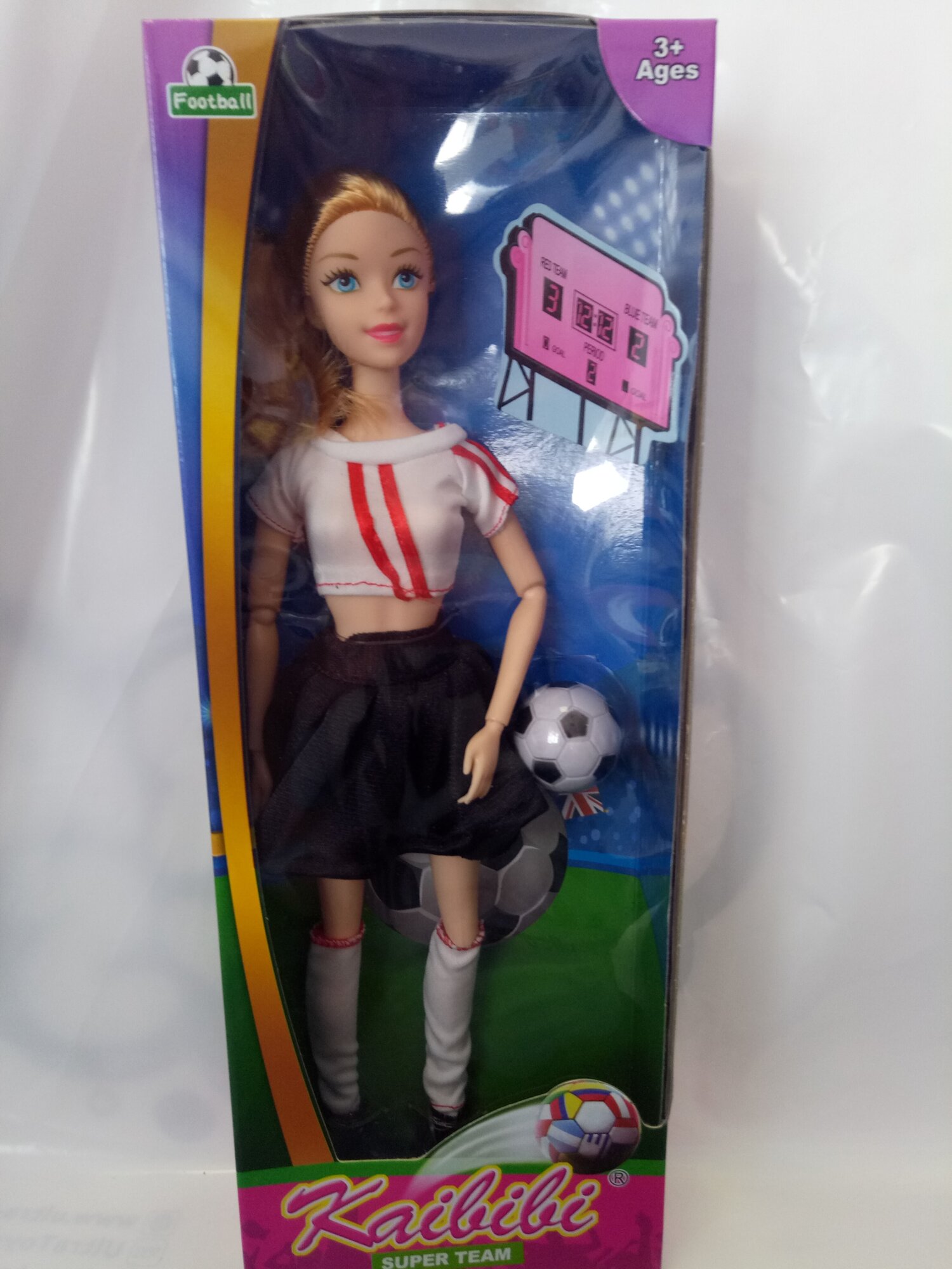Кукла Kaibibi Футболистка, 30 см, в коробке