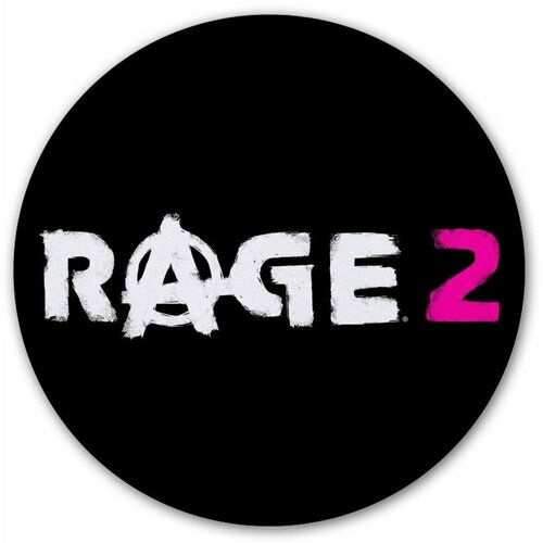 Коврик для мышки круглый Rage 2 Logo printio коврик для мышки круглый rage 2