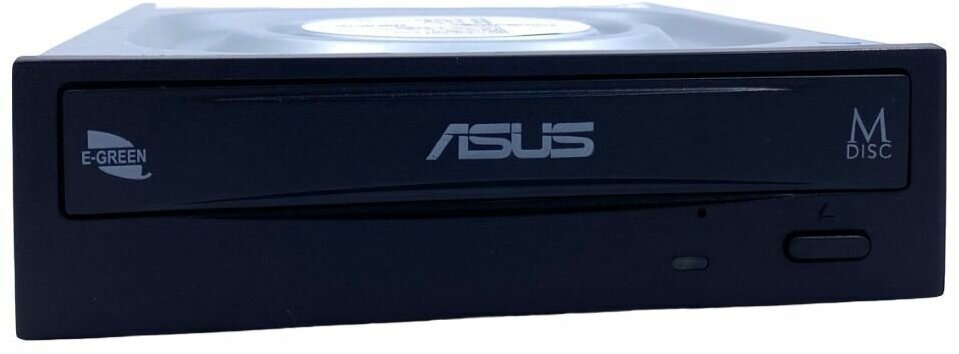 Оптический привод DVD-RW ASUS no ASUS Logo, внутренний, SATA, черный, OEM - фото №7