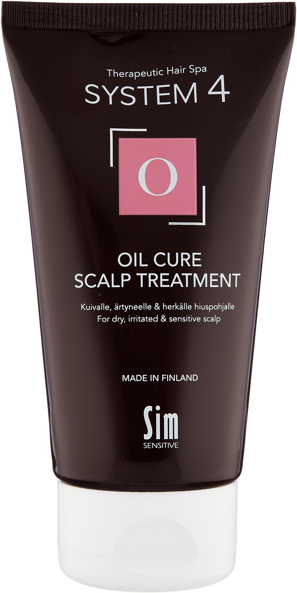 Sim Sensitive System 4 Маска терапевтическая Oil Cure Hair Mask "О", 75 мл, туба