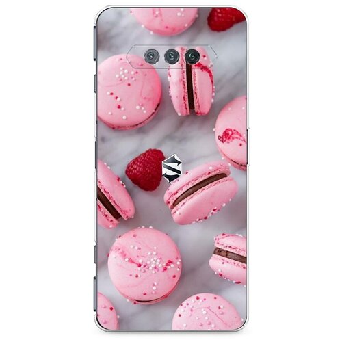 фото Силиконовый чехол "макарони с малиной" на xiaomi black shark 4s / сяоми блэк шарк 4s case place