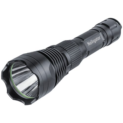 фото Фонарь navigator 61 092 npt-p02-18650 аллюм. проф. cree ledx10вт. li-ion 2.4 a/h