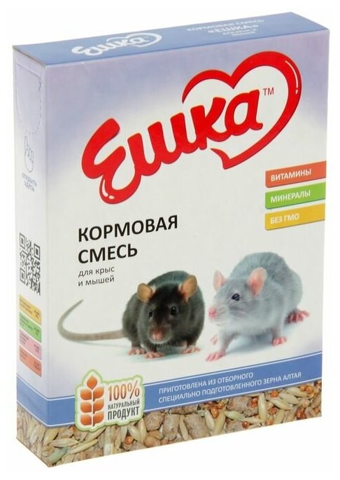 Кормовая смесь «Ешка» для крыс и мышей, 450 г 1670062