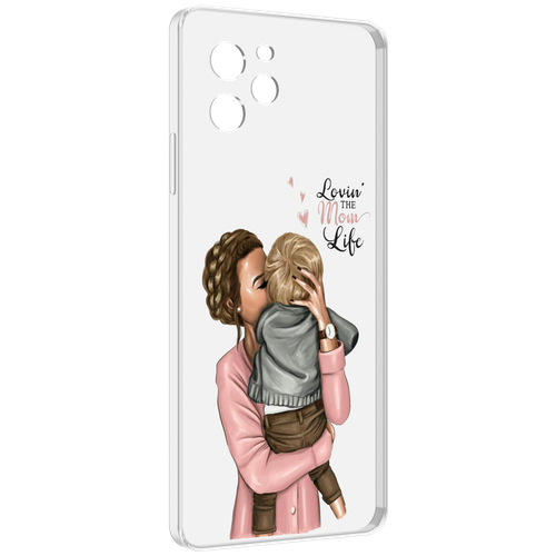 Чехол MyPads Любовь-мамы детский для Huawei Nova Y61 / Huawei Enjoy 50z задняя-панель-накладка-бампер