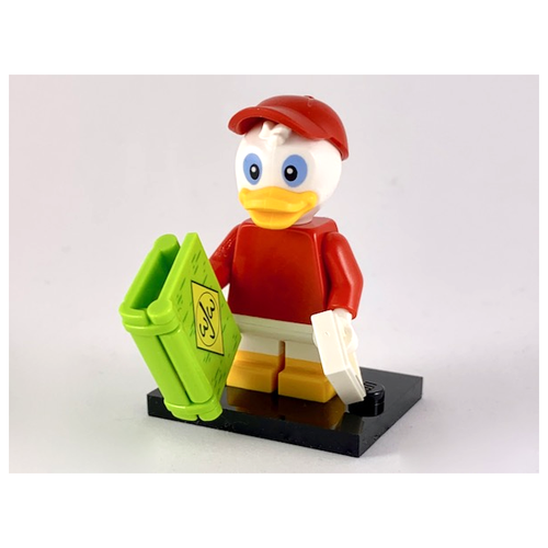 Минифигурка Лего Lego coldis2-3 Huey Duck, Disney, Series 2 (Complete Set with Stand and Accessories) минифигурка лего lego col13 16 galaxy trooper series 13 complete set with stand and accessories