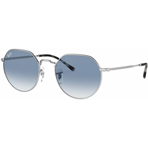 Солнцезащитные очки Ray-Ban Ray-Ban RB 3565 003/3F RB 3565 003/3F, серебряный, серый