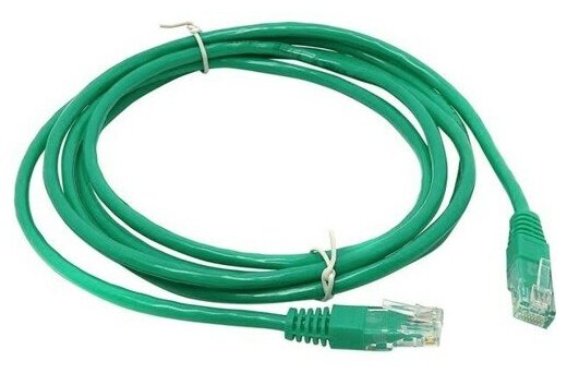 Патч-корд UTP CAT5e 1м Exegate EX258672RUS RJ-45 кабель - зелёный