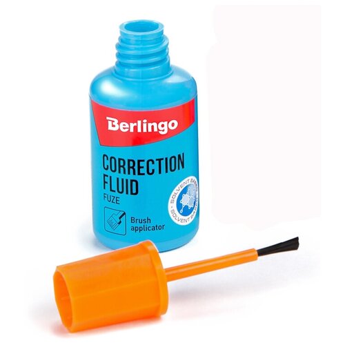 Корректирующая жидкость Berlingo Fuze, 20мл корректирующая жидкость berlingo fuze 20мл kr200
