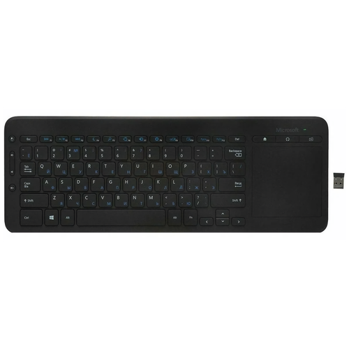 Клавиатура Microsoft All-in-One Media Keyboard Black USB (N9Z-00018)