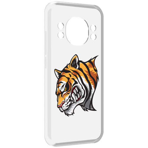 Чехол MyPads Тигр для Doogee S98 / S98 Pro задняя-панель-накладка-бампер