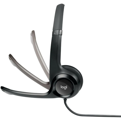 Наушники с микрофоном Logitech USB Headset H390 Black